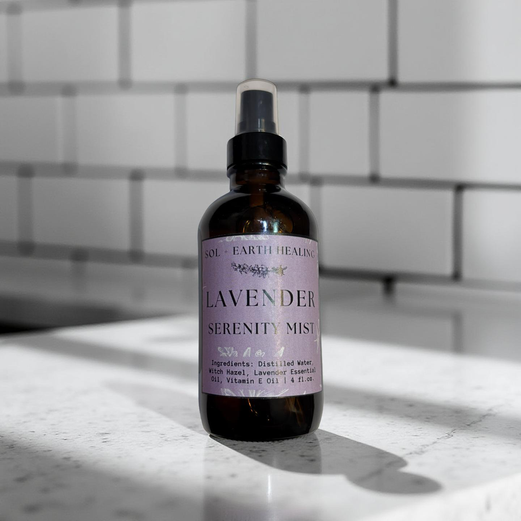 Lavender Serenity Mist — Calming Aromatherapy Spray